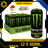 MONSTER ENERGY Zero Sugar 500ML X 12 (CAN) - ABSOLUTE MARTMONSTER ENERGY Zero Sugar 500ML X 12 (CAN)